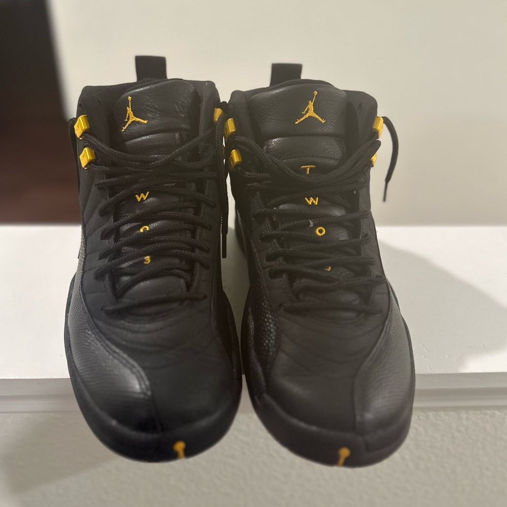 Jordan mens 12 Retro Black Taxi